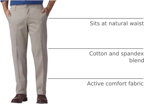 Miniatura 8 de Lee Extreme Motion Pantalón regular recto sin pliegues al frente para hombre