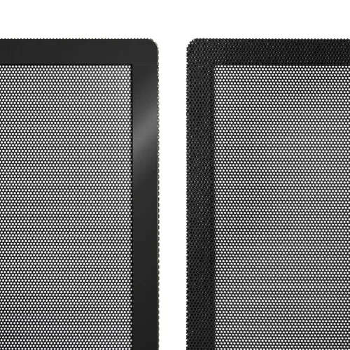 Miniatura 2 de Filtro de polvo para ventilador de PC de 5.512 in, marco magnético, rejillas de ventilador de computadora, malla de polvo negro, pantalla de filtro