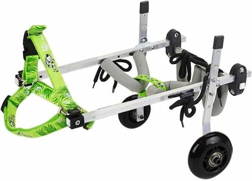 Miniatura 2 de Small Dog Wheelchair for Back Legs Dog Wheelchair Cart, Brace and Hip Support, Walking Mobility Aids Light Weight Dog Rehabilitation Brace