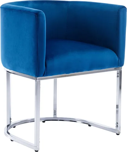 Miniatura 9 de RIVOVA Silla de Comedor Tapizada, Sillón Lateral Moderno Tipo Barril Tapizado, Sillas de Comedor Tapizadas, Cómodo Sillón, Silla Lateral de Cocina