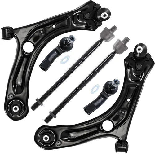 Miniatura 255 de Detroit Axle - Kit de extremo delantero para Chrysler 300 Dodge Charge Challenger 2011-2023, 2 brazos de control inferiores traseros 2 rótulas