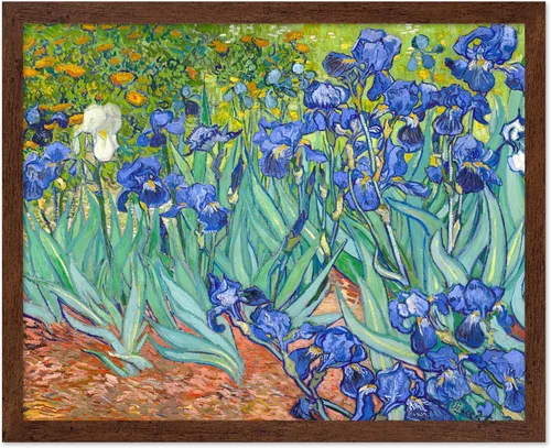 Miniatura 22 de Poster Master Póster clásico de Van Gogh, impresión impresionista vintage, regalo para artista, pintor, autorretrato, sombrero de paja, dibujo