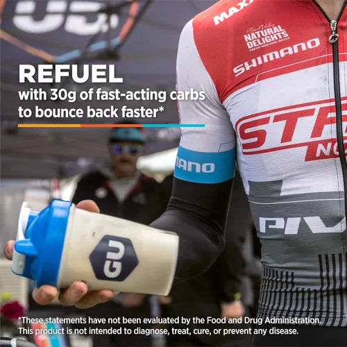 Miniatura 4 de GU Energy Roctane Ultra Endurance - Mezcla de bebida de recuperación de proteínas, sin gluten y kosher, apoyo de recuperación después de cualquier