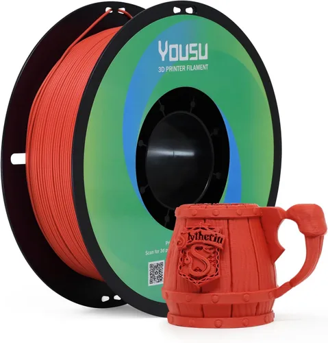 Miniatura 22 de Yousu filamento PVA de 1.75mm, filamento de soporte soluble en agua para impresora 3D, 0.5kg, PVA natural, se ablanda en temperatura de agua