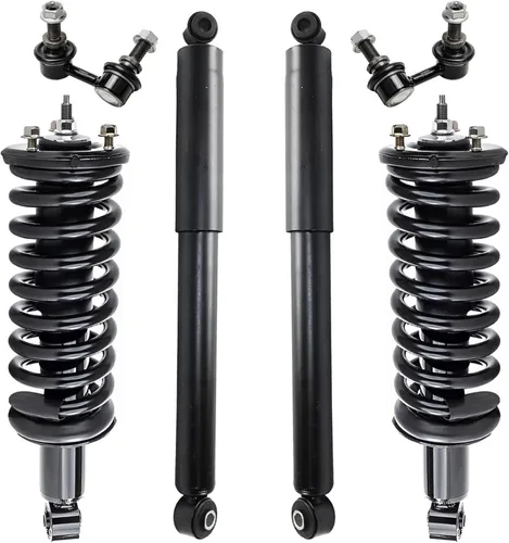 Miniatura 69 de Detroit Axle - Kit de puntales delanteros de 6 piezas para Ford Escape 2014-2019, 2 puntales y muelles helicoidales, 2 enlaces de barra