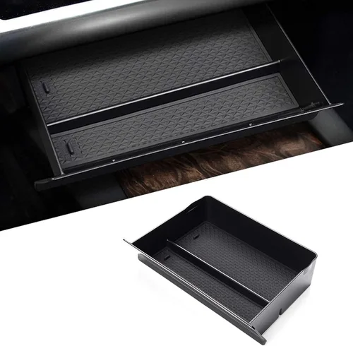 Miniatura 7 de Moonlinks Caja de cajón de consola central para Tesla Model S/Model X, caja de almacenamiento de cajón de consola central personalizada para Tesla