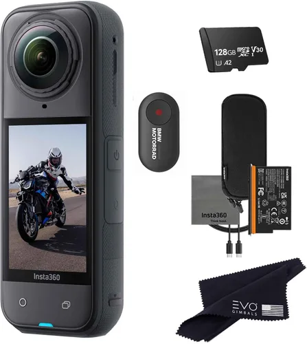Miniatura 14 de Insta360 X5 - Cámara de acción impermeable 360 con sensores de 1/1.28", video HDR 360 de 8K, foto de 72 MP, lente única 4K a 60 fps, rendimiento