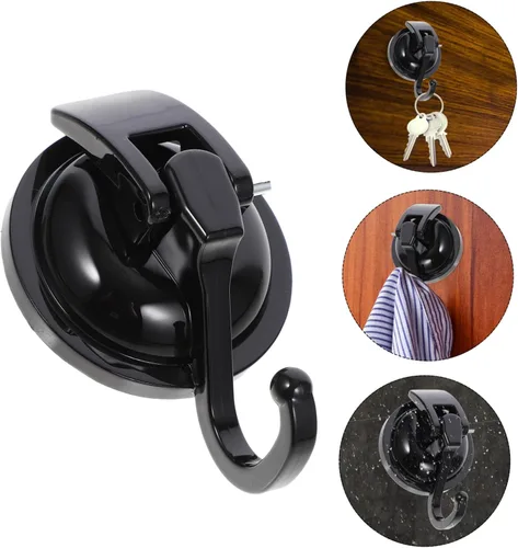 Miniatura 8 de Ganchos de succión para abrigos, ganchos de ventosa para baño, gancho de pared con ventosa
