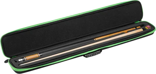 Casemaster Parallax - Estuche para taco de billar/billar 600D Oxford de poliéster pesado e interior acolchado, capacidad para 1 taco completo de 2