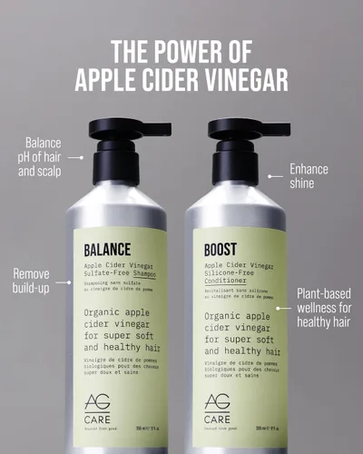 Miniatura 6 de AG Care BOOST - Acondicionador de recambio de vinagre de sidra de manzana, 1L