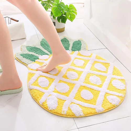 Miniatura 15 de LEVINIS Tapete de baño con pastillero para dormitorio de niños, tapete antideslizante y lavable para baño, ducha, bañera, dormitorio, 27.5 x 15.5