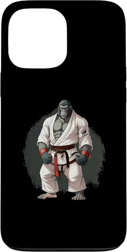 Miniatura 22 de iPhone 11 Gorilla In Judo Uniforme - Estuche japonés de artes marciales