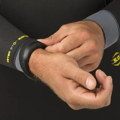 Miniatura 3 de Cressi Traje de neopreno completo para hombre con cremallera trasera para buceo y actividades acuáticas - Rápido 0.197 in: diseñado en Italia