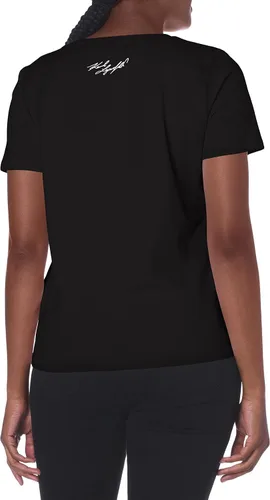 Miniatura 2 de Karl Lagerfeld Paris Women's Short Sleeve Graphic Logo Tee