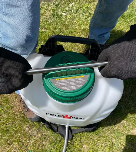 Miniatura 4 de Field King Pulverizador de mochila de flujo variable con batería de iones de litio de 18 V