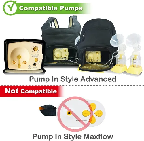 Miniatura 2 de Piezas de bomba Nenesupply con bridas de 27mm Compatibles con piezas de la bomba Medela Pump in Style Accesorios para bomba de pecho No son piezas