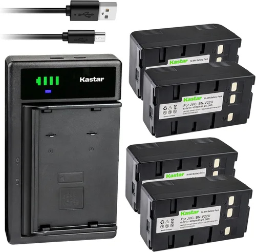 Miniatura 6 de Kastar Reemplazo del cargador de batería USB inteligente para batería JVC BN-V11U BN-V12U BN-V14U BN-V15U BN-V18U BN-V20U BN-V22U BN-V24U BN-V25U