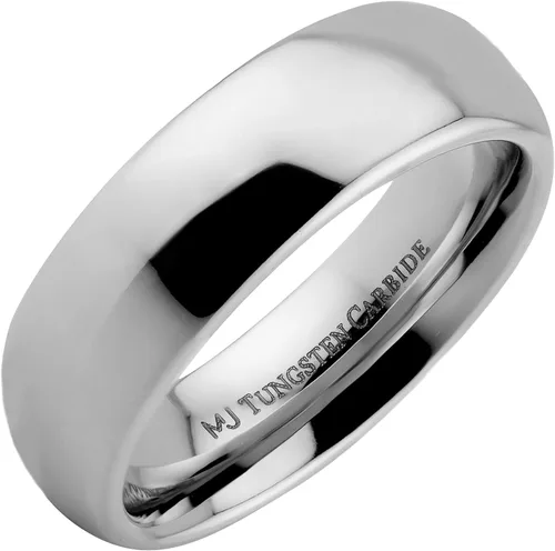 Miniatura 9 de Anillo de boda clásico de carburo de tungsteno de 0.079 in a 0.394 in