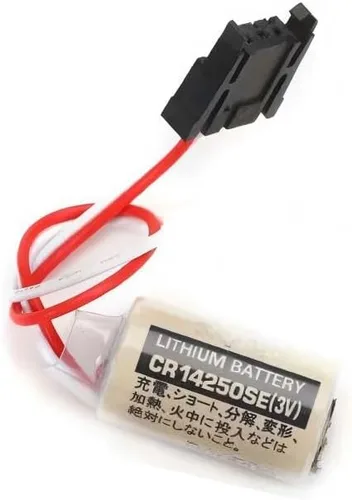Miniatura 5 de 5PCS CR14250SE PLC Batería de litio (1/2AA) con conector negro para Sanyo CR14250SE1747-BA fuente de alimentación de reserva