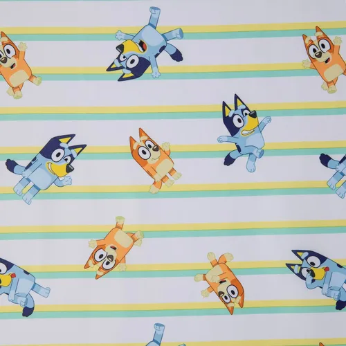 Miniatura 5 de Bluey Juego de ropa de cama de 4 piezas para niños pequeños, incluye edredón, juego de sábanas, sábana bajera reversible para niños o niñas