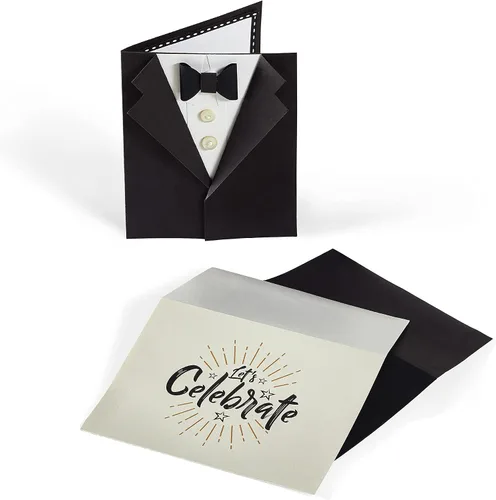 Miniatura 3 de ASTRODESIGNS™ Cartulina de colores, 8.5 x 11 pulgadas, 65 lb/176 gsm, negro, 6 paquetes individuales de 50 hojas, 300 hojas en total (91333-01)
