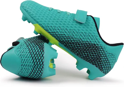 Miniatura 5 de Hawkwell Zapatos deportivos para niños con tacos de fútbol para exteriores (niños pequeñosniños grandes)