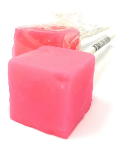 Miniatura 27 de Chupetas de Caramelo Duro en Cubo: Paquete de Chupetas con Sabor Envueltas Individualmente por Espeez - Paletas Cuadradas de Fiesta Estilo Antiguo
