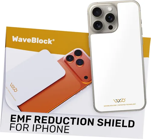 Miniatura 23 de WAVEBLOCK Bloqueador de EMF para Celular - Hecho para iPhone 11 - La única pegatina 5G-Shield patentada, respaldada científicamente y probada