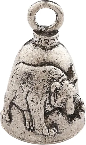 Miniatura 20 de Campana Guardian Bell de Animales para Buena Suerte con Llavero y Bolsa de Regalo de Terciopelo Negro Campana para Motocicleta De peltre sin Koi