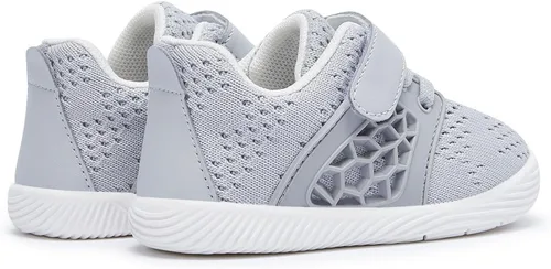 Miniatura 4 de BMCiTYBM Zapatos para caminar de malla transpirable para bebés, niños y niñas, ligeros, antideslizantes, para primeros pasos, 6, 9, 12, 18, 24 meses