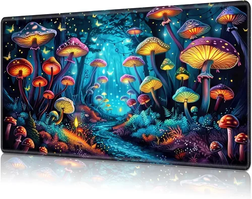 Miniatura 26 de Tapete de juego para MTG Card Playmat con zona, tapete de juego para MTG TCG de 24 x 14 pulgadas, tapete de juego antideslizante para tablero