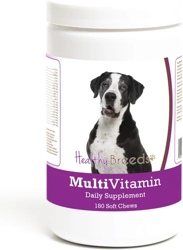 Miniatura 175 de Healthy Breeds Bulldog francés multivitamínico suave masticable para perros 180