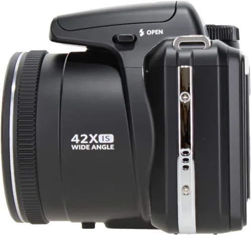 Miniatura 4 de Kodak PIXPRO AZ425 - Cámara digital para vlogging de 20 MP (negro) zoom óptico 42X, paquete de lentes gran angular de 0.94 pulgadas con tarjeta
