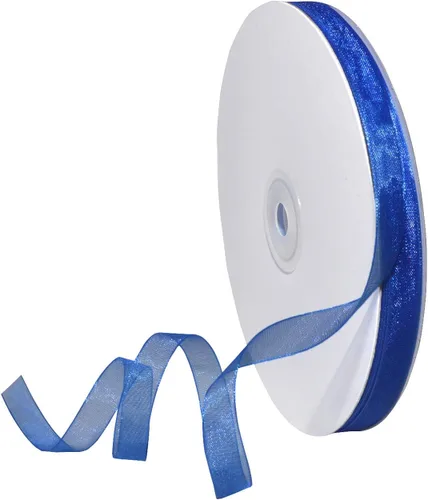 Miniatura 42 de Morex Ribbon 91803/100-609 Cinta de nailon Organdy, 5/8 pulgadas por 100 yardas, color rojo