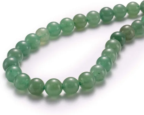 Miniatura 43 de BEADIA Cuentas redondas de piedra natural de jade de amazonita semipreciosas sueltas para hacer joyas 6MM 61PCS Amazonita Jade