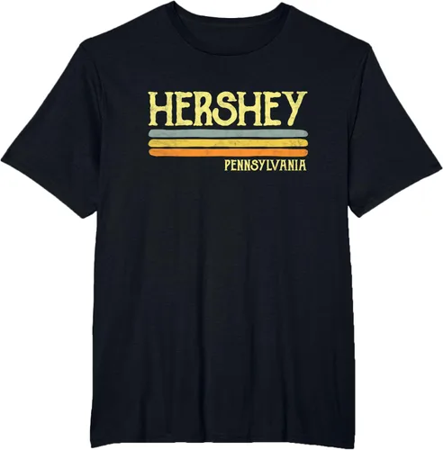 Miniatura 40 de Camiseta vintage de regalo de recuerdo de Hershey Pennsylvania PA, Negro, S