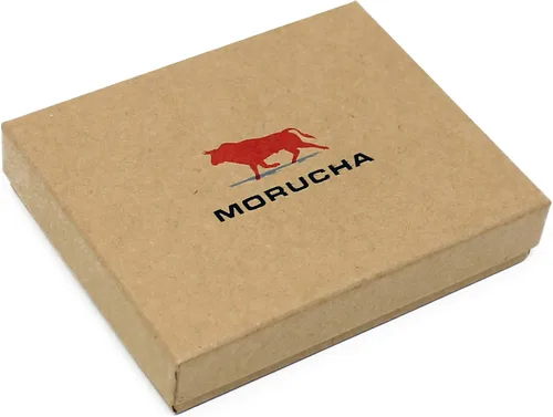 Miniatura 7 de MORUCHA Cartera de embrague para mujer de cuero genuino RFID bloqueo alta capacidad tarjetero monedero M85, Rojo