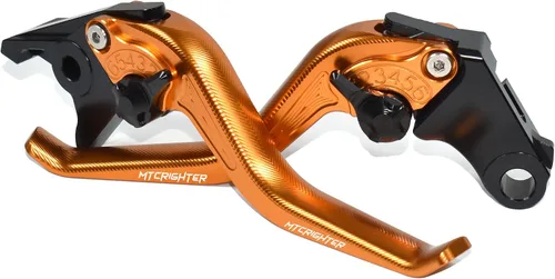 Miniatura 13 de Fishbone Pattern Short Brake Clutch Lever Set Compatible with Yamaha Fazer FZ-1 FZ-8 FZ-6 FZ-6R FZS60, CNC Aluminum Alloy Made (Black)