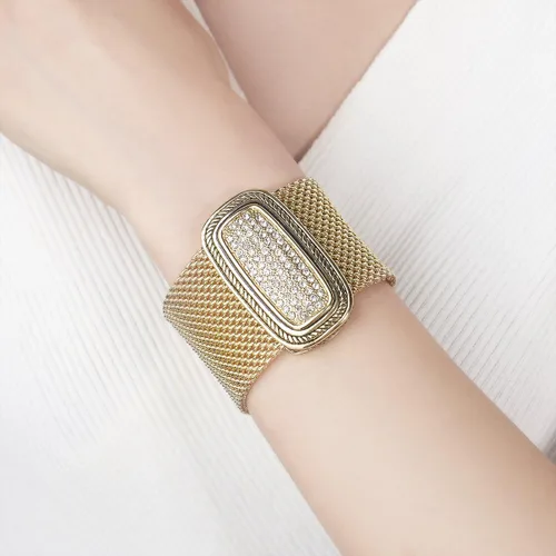 Miniatura 2 de UNY Pulseras de personalidad inspiradas en el diseñador de cristales de pavimentación austriacos, joyería antigua