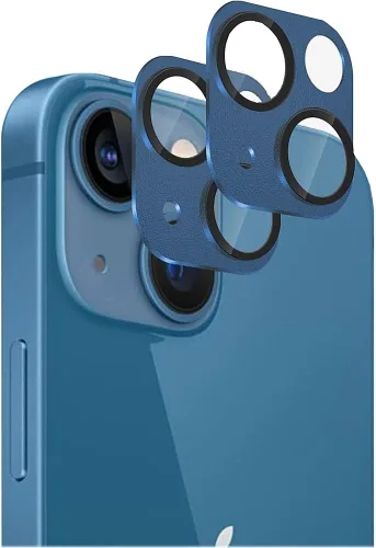 Miniatura 14 de SAHARA ZeroDamage ZD00049 - Protector de lente de cámara de vidrio flexible HD para iPhone 13 Pro y Pro Max (paquete de 2), color negro