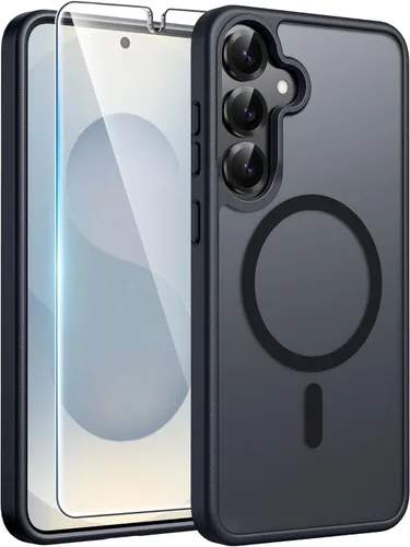 Miniatura 44 de FNTCASE - Funda para iPhone 16 Pro: magnética, mate, translúcida, de grado militar, protectora contra caídas, resistente, fina, duradera y a prueba