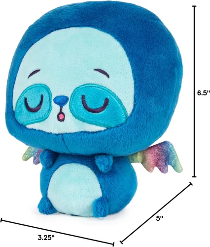 Miniatura 7 de GUND Drops, Carla Claws, Expressive Premium - Peluche expresivo premium suave, azul, 6 pulgadas