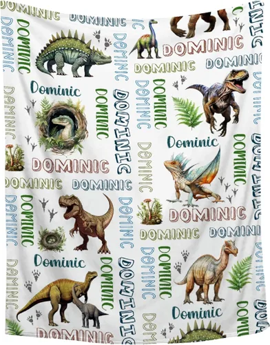 Miniatura 27 de Manta de bebé personalizada con diseño de animales del bosque, manta personalizada con nombre para niñas y niños, regalos de registro, manta suave