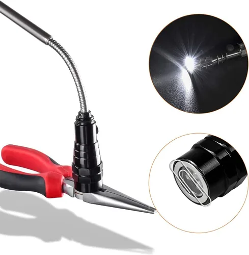 Miniatura 2 de KUCHEY Linterna magnética para el Día del Padre, regalos para hombres, rellenos de calcetines para hombres y adultos, herramienta de recogida, imán