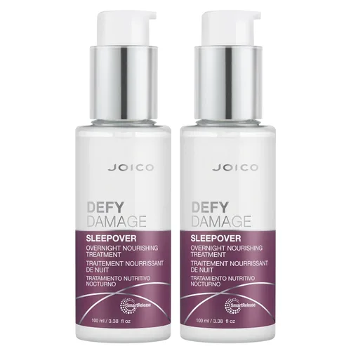 Miniatura 8 de Joico Tratamiento nutritivo Defy Damage Sleepover durante la noche Suaviza y suaviza instantáneamente Fortalece los lazos Reduce la rotura