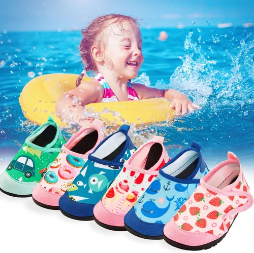 Miniatura 5 de Zapatos de agua para niños y niñas, secado rápido, zapatos de playa Auqa para piscina, jardín