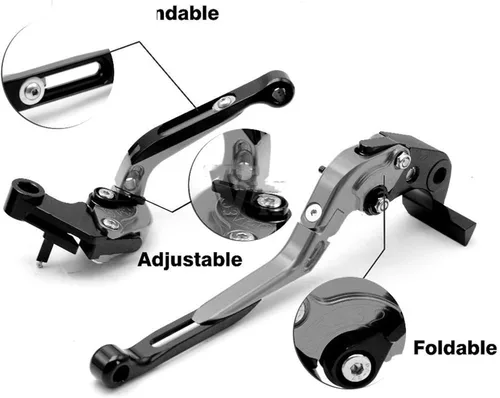 Miniatura 6 de Motocicleta para Y&AMAHA FZ FZS FAZER16 2008 2009 2010 2011 2012-2018 Frenos de motocicleta Barra de acoplamiento freno embrague palancas manillar