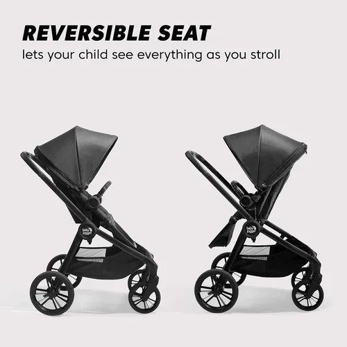 Miniatura 4 de Baby Jogger® City Sights® - Sistema de viaje - Cochecito convertible con asiento de coche infantil City GO incluido, color negro intenso