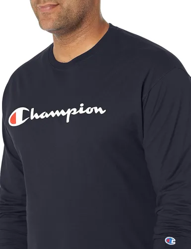 Miniatura 118 de Champion Camiseta de manga larga para hombre, camiseta clásica para hombre (regular o grande y alto)