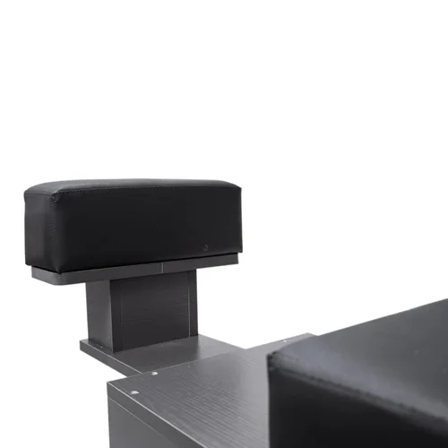 Miniatura 6 de AleraII - Carrito de pedicura con reposapiés, muebles de salón de belleza y spa, color gris
